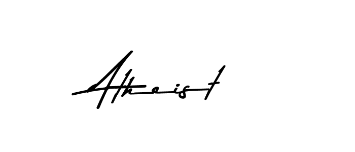 You can use this online signature creator to create a handwritten signature for the name Atheist. This is the best online autograph maker. Atheist signature style 9 images and pictures png