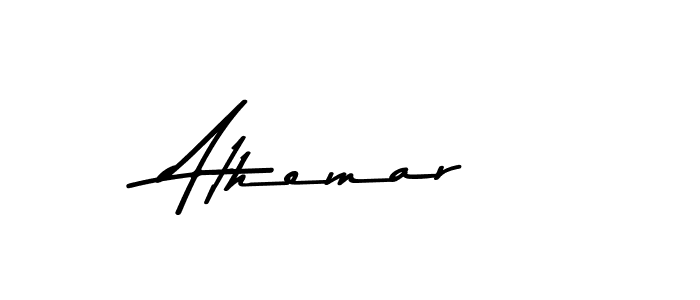 You should practise on your own different ways (Asem Kandis PERSONAL USE) to write your name (Athemar) in signature. don't let someone else do it for you. Athemar signature style 9 images and pictures png