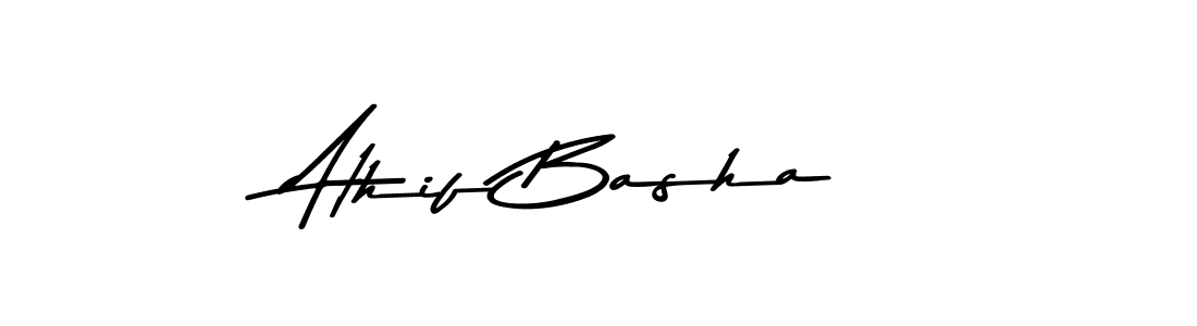 Design your own signature with our free online signature maker. With this signature software, you can create a handwritten (Asem Kandis PERSONAL USE) signature for name Athif Basha. Athif Basha signature style 9 images and pictures png