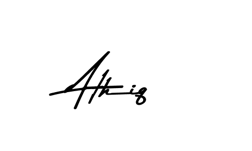 The best way (Asem Kandis PERSONAL USE) to make a short signature is to pick only two or three words in your name. The name Athiq include a total of six letters. For converting this name. Athiq signature style 9 images and pictures png