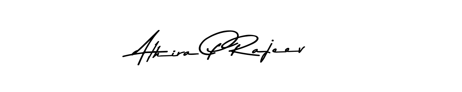 The best way (Asem Kandis PERSONAL USE) to make a short signature is to pick only two or three words in your name. The name Athira P Rajeev include a total of six letters. For converting this name. Athira P Rajeev signature style 9 images and pictures png