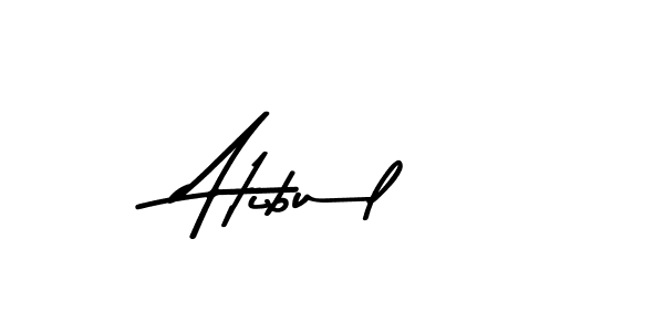 Create a beautiful signature design for name Atibul. With this signature (Asem Kandis PERSONAL USE) fonts, you can make a handwritten signature for free. Atibul signature style 9 images and pictures png