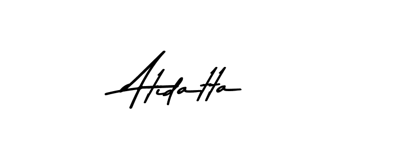 You can use this online signature creator to create a handwritten signature for the name Atidatta. This is the best online autograph maker. Atidatta signature style 9 images and pictures png