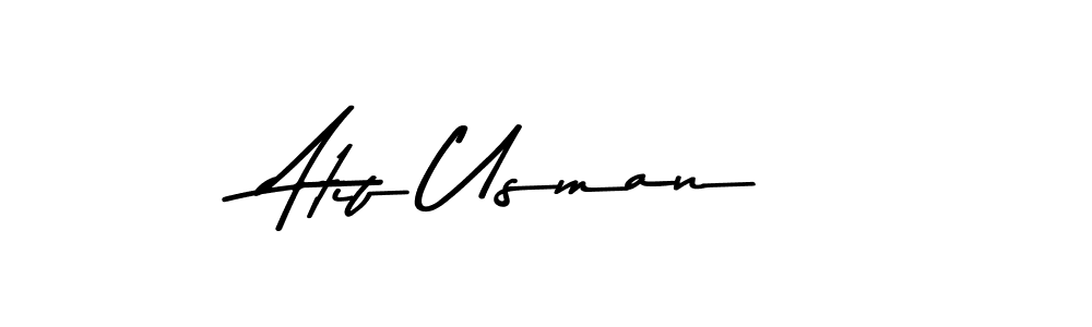 if you are searching for the best signature style for your name Atif Usman. so please give up your signature search. here we have designed multiple signature styles  using Asem Kandis PERSONAL USE. Atif Usman signature style 9 images and pictures png