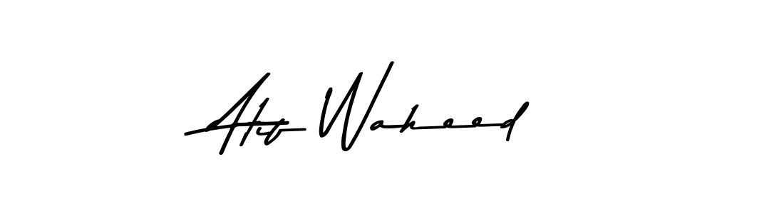 Also we have Atif Waheed name is the best signature style. Create professional handwritten signature collection using Asem Kandis PERSONAL USE autograph style. Atif Waheed signature style 9 images and pictures png
