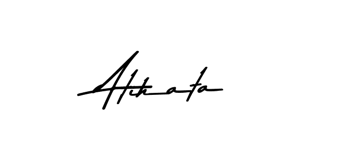 Here are the top 10 professional signature styles for the name Atihata. These are the best autograph styles you can use for your name. Atihata signature style 9 images and pictures png