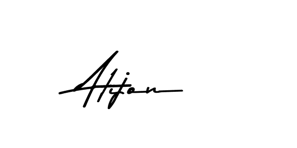 How to Draw Atijon signature style? Asem Kandis PERSONAL USE is a latest design signature styles for name Atijon. Atijon signature style 9 images and pictures png