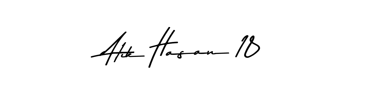 Use a signature maker to create a handwritten signature online. With this signature software, you can design (Asem Kandis PERSONAL USE) your own signature for name Atik Hasan 18. Atik Hasan 18 signature style 9 images and pictures png