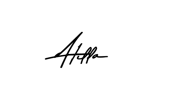 Create a beautiful signature design for name Atilla. With this signature (Asem Kandis PERSONAL USE) fonts, you can make a handwritten signature for free. Atilla signature style 9 images and pictures png