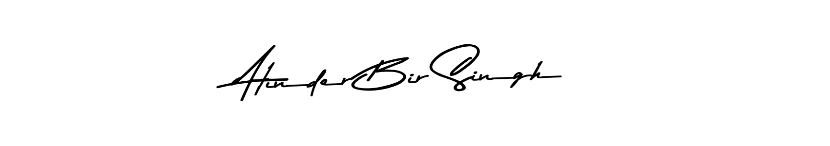 Also we have Atinder Bir Singh name is the best signature style. Create professional handwritten signature collection using Asem Kandis PERSONAL USE autograph style. Atinder Bir Singh signature style 9 images and pictures png