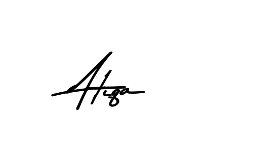 Atiqa stylish signature style. Best Handwritten Sign (Asem Kandis PERSONAL USE) for my name. Handwritten Signature Collection Ideas for my name Atiqa. Atiqa signature style 9 images and pictures png