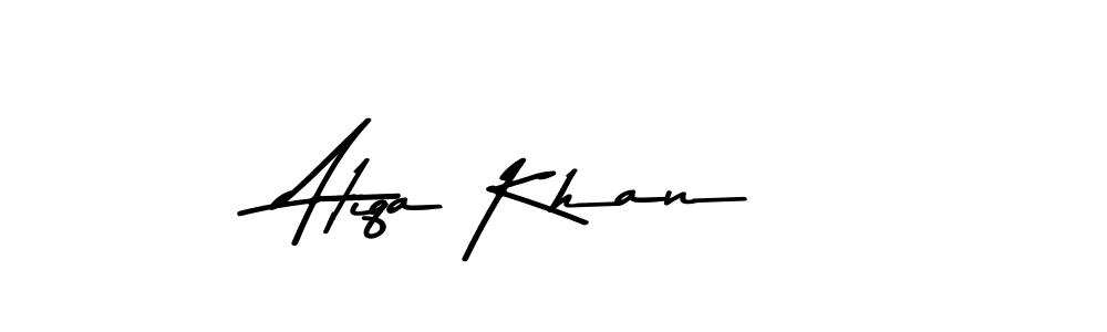 Use a signature maker to create a handwritten signature online. With this signature software, you can design (Asem Kandis PERSONAL USE) your own signature for name Atiqa Khan. Atiqa Khan signature style 9 images and pictures png