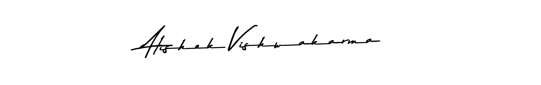 The best way (Asem Kandis PERSONAL USE) to make a short signature is to pick only two or three words in your name. The name Atishek Vishwakarma include a total of six letters. For converting this name. Atishek Vishwakarma signature style 9 images and pictures png