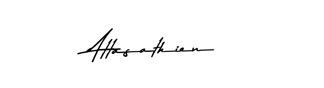 Create a beautiful signature design for name Attasathien. With this signature (Asem Kandis PERSONAL USE) fonts, you can make a handwritten signature for free. Attasathien signature style 9 images and pictures png