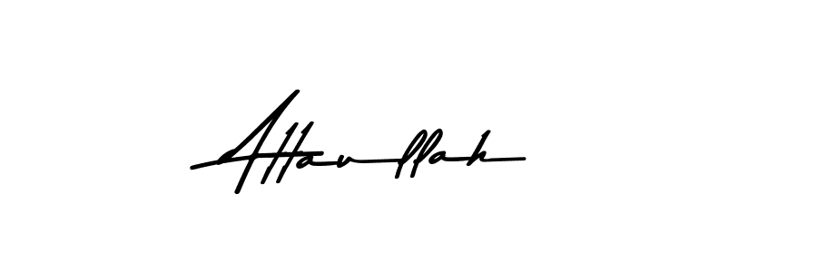 Design your own signature with our free online signature maker. With this signature software, you can create a handwritten (Asem Kandis PERSONAL USE) signature for name Attaullah. Attaullah signature style 9 images and pictures png