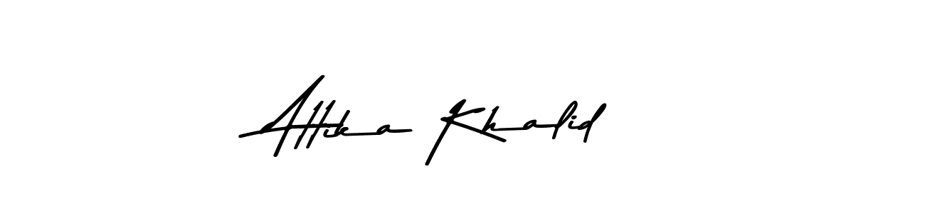 Once you've used our free online signature maker to create your best signature Asem Kandis PERSONAL USE style, it's time to enjoy all of the benefits that Attika Khalid name signing documents. Attika Khalid signature style 9 images and pictures png