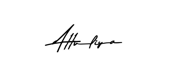 Use a signature maker to create a handwritten signature online. With this signature software, you can design (Asem Kandis PERSONAL USE) your own signature for name Attuliya. Attuliya signature style 9 images and pictures png