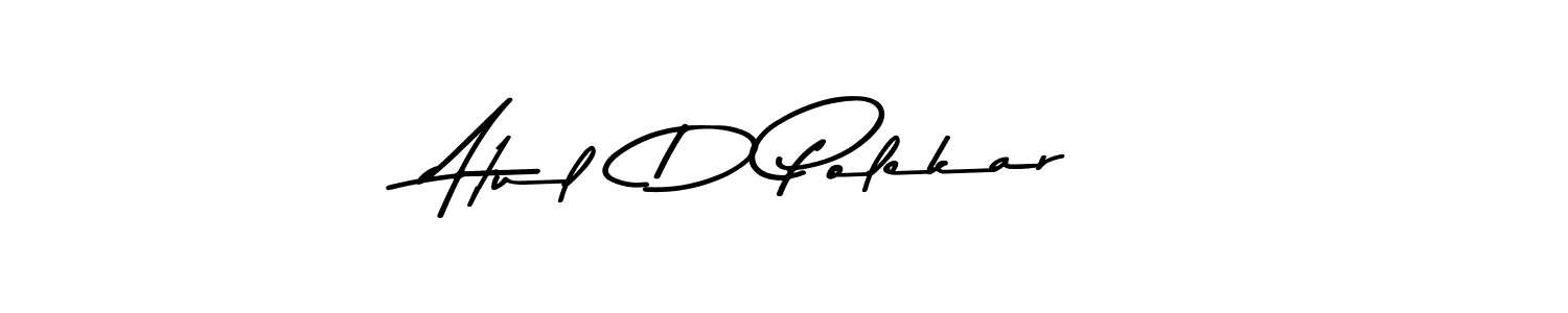 if you are searching for the best signature style for your name Atul  D Polekar. so please give up your signature search. here we have designed multiple signature styles  using Asem Kandis PERSONAL USE. Atul  D Polekar signature style 9 images and pictures png