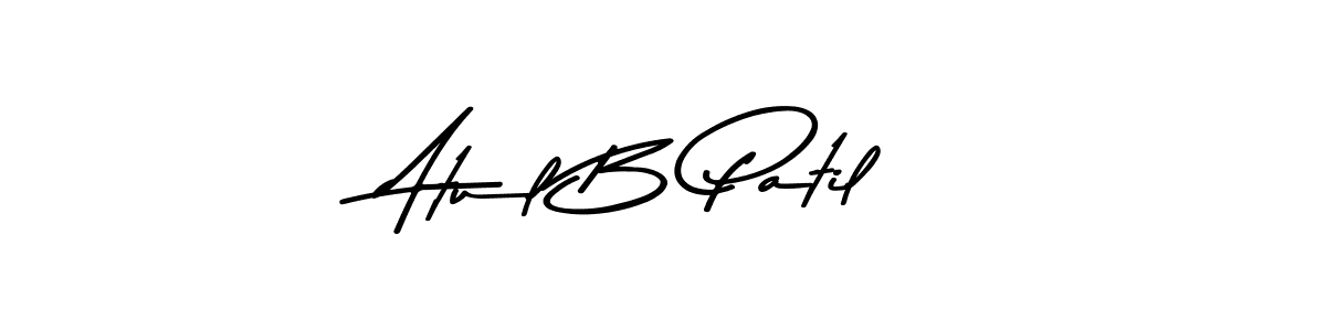 Design your own signature with our free online signature maker. With this signature software, you can create a handwritten (Asem Kandis PERSONAL USE) signature for name Atul B Patil. Atul B Patil signature style 9 images and pictures png
