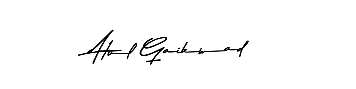 Make a beautiful signature design for name Atul Gaikwad. Use this online signature maker to create a handwritten signature for free. Atul Gaikwad signature style 9 images and pictures png