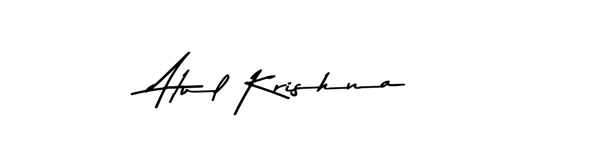 You can use this online signature creator to create a handwritten signature for the name Atul Krishna. This is the best online autograph maker. Atul Krishna signature style 9 images and pictures png