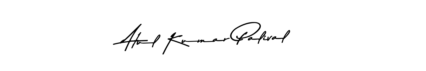 Also You can easily find your signature by using the search form. We will create Atul Kumar Palival name handwritten signature images for you free of cost using Asem Kandis PERSONAL USE sign style. Atul Kumar Palival signature style 9 images and pictures png