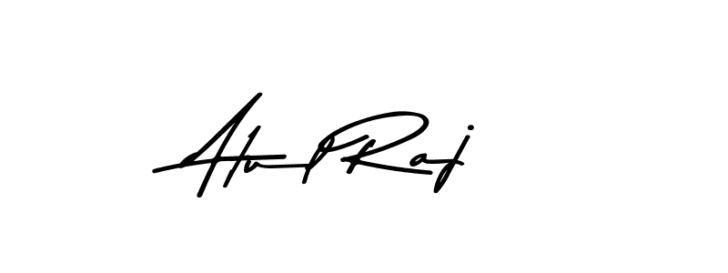 The best way (Asem Kandis PERSONAL USE) to make a short signature is to pick only two or three words in your name. The name Atul Raj include a total of six letters. For converting this name. Atul Raj signature style 9 images and pictures png