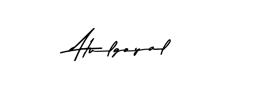 Make a beautiful signature design for name Atulgoyal. With this signature (Asem Kandis PERSONAL USE) style, you can create a handwritten signature for free. Atulgoyal signature style 9 images and pictures png