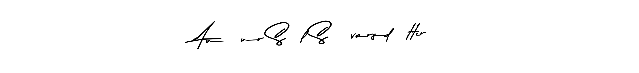 Design your own signature with our free online signature maker. With this signature software, you can create a handwritten (Asem Kandis PERSONAL USE) signature for name Auður Sól Sævarsdóttir. Auður Sól Sævarsdóttir signature style 9 images and pictures png