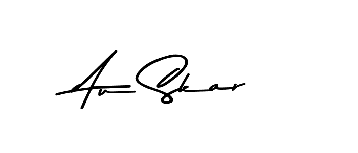 Also we have Au Skar name is the best signature style. Create professional handwritten signature collection using Asem Kandis PERSONAL USE autograph style. Au Skar signature style 9 images and pictures png