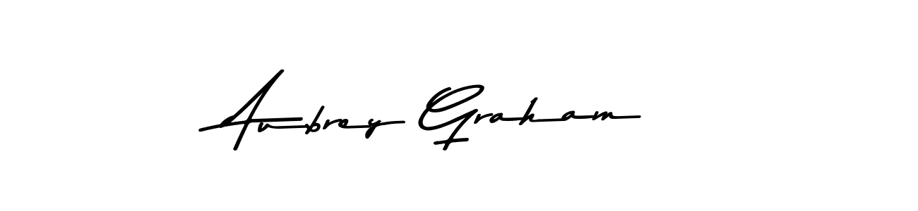 Aubrey Graham stylish signature style. Best Handwritten Sign (Asem Kandis PERSONAL USE) for my name. Handwritten Signature Collection Ideas for my name Aubrey Graham. Aubrey Graham signature style 9 images and pictures png