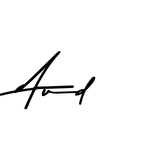 Use a signature maker to create a handwritten signature online. With this signature software, you can design (Asem Kandis PERSONAL USE) your own signature for name Aud. Aud signature style 9 images and pictures png