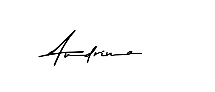 Make a beautiful signature design for name Audrina. Use this online signature maker to create a handwritten signature for free. Audrina signature style 9 images and pictures png