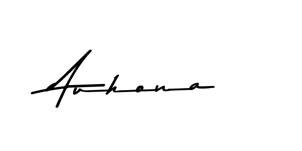 Make a beautiful signature design for name Auhona. With this signature (Asem Kandis PERSONAL USE) style, you can create a handwritten signature for free. Auhona signature style 9 images and pictures png