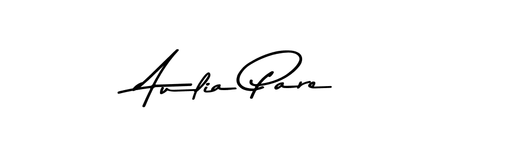 How to make Aulia Pare signature? Asem Kandis PERSONAL USE is a professional autograph style. Create handwritten signature for Aulia Pare name. Aulia Pare signature style 9 images and pictures png