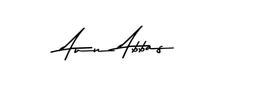 You should practise on your own different ways (Asem Kandis PERSONAL USE) to write your name (Aun Abbas) in signature. don't let someone else do it for you. Aun Abbas signature style 9 images and pictures png