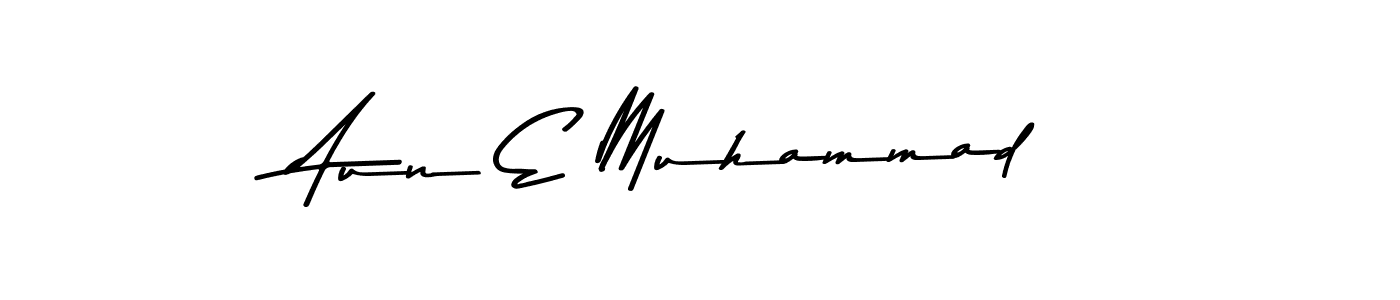 Here are the top 10 professional signature styles for the name Aun E Muhammad. These are the best autograph styles you can use for your name. Aun E Muhammad signature style 9 images and pictures png