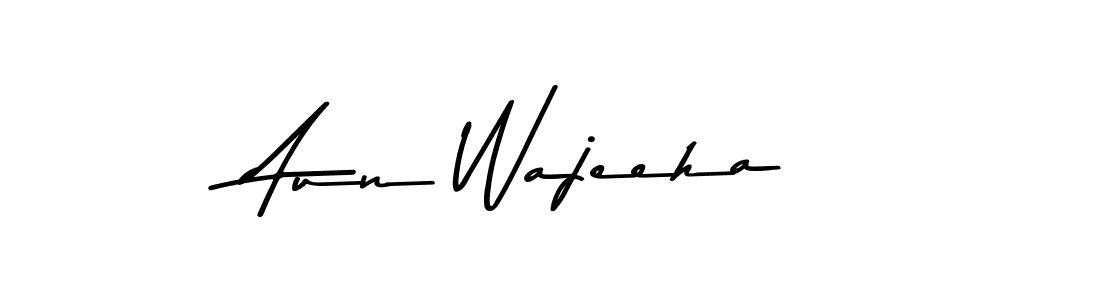 You should practise on your own different ways (Asem Kandis PERSONAL USE) to write your name (Aun Wajeeha) in signature. don't let someone else do it for you. Aun Wajeeha signature style 9 images and pictures png