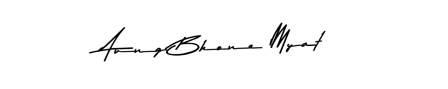 Similarly Asem Kandis PERSONAL USE is the best handwritten signature design. Signature creator online .You can use it as an online autograph creator for name Aung Bhone Myat. Aung Bhone Myat signature style 9 images and pictures png