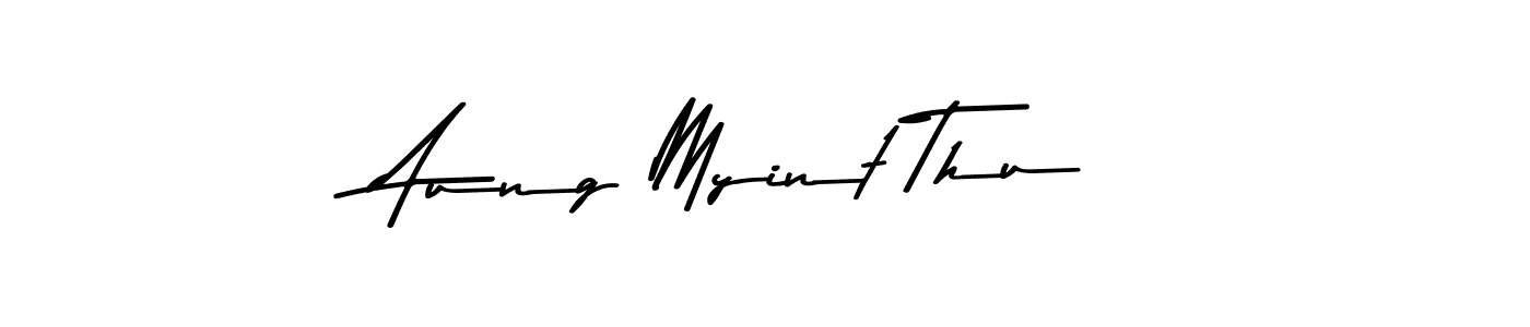 You should practise on your own different ways (Asem Kandis PERSONAL USE) to write your name (Aung Myint Thu) in signature. don't let someone else do it for you. Aung Myint Thu signature style 9 images and pictures png