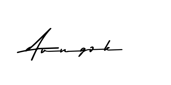 if you are searching for the best signature style for your name Aungzk. so please give up your signature search. here we have designed multiple signature styles  using Asem Kandis PERSONAL USE. Aungzk signature style 9 images and pictures png