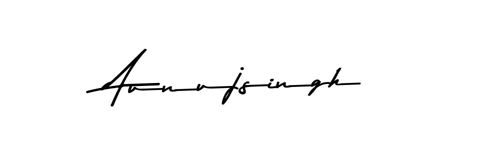 Aunujsingh stylish signature style. Best Handwritten Sign (Asem Kandis PERSONAL USE) for my name. Handwritten Signature Collection Ideas for my name Aunujsingh. Aunujsingh signature style 9 images and pictures png