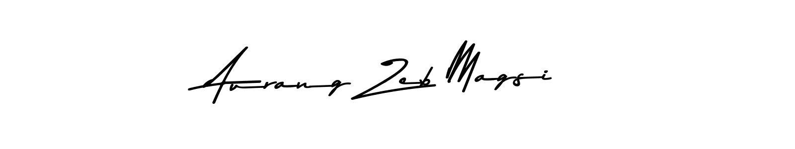 Here are the top 10 professional signature styles for the name Aurang Zeb Magsi. These are the best autograph styles you can use for your name. Aurang Zeb Magsi signature style 9 images and pictures png