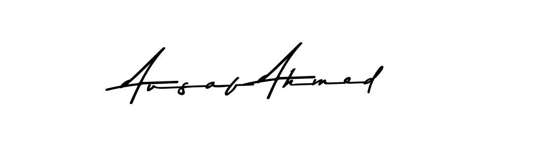 Here are the top 10 professional signature styles for the name Ausaf Ahmed. These are the best autograph styles you can use for your name. Ausaf Ahmed signature style 9 images and pictures png