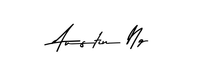 Make a beautiful signature design for name Austin Ng. With this signature (Asem Kandis PERSONAL USE) style, you can create a handwritten signature for free. Austin Ng signature style 9 images and pictures png