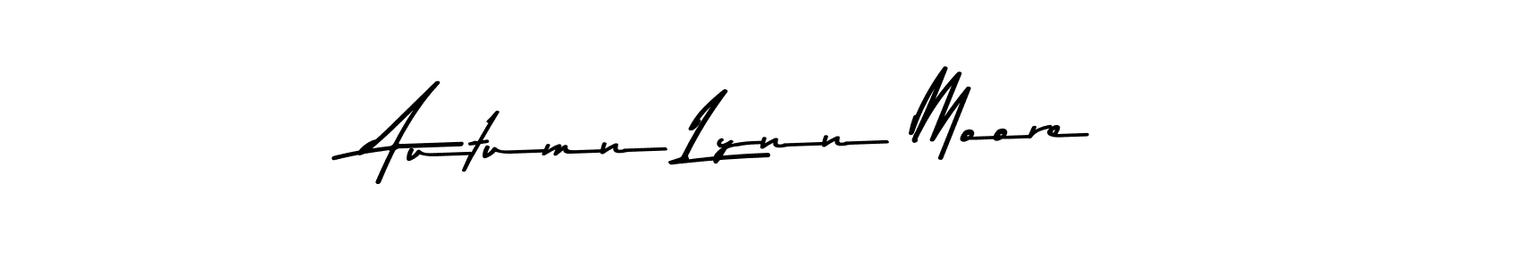 Autumn Lynn Moore stylish signature style. Best Handwritten Sign (Asem Kandis PERSONAL USE) for my name. Handwritten Signature Collection Ideas for my name Autumn Lynn Moore. Autumn Lynn Moore signature style 9 images and pictures png