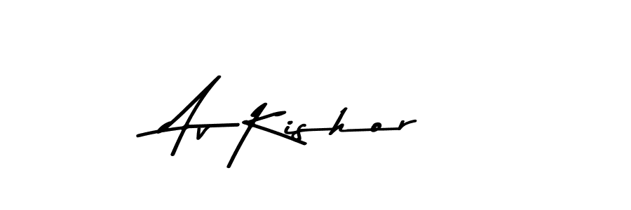 Similarly Asem Kandis PERSONAL USE is the best handwritten signature design. Signature creator online .You can use it as an online autograph creator for name Av Kishor. Av Kishor signature style 9 images and pictures png