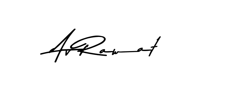 How to Draw Av Rawat signature style? Asem Kandis PERSONAL USE is a latest design signature styles for name Av Rawat. Av Rawat signature style 9 images and pictures png