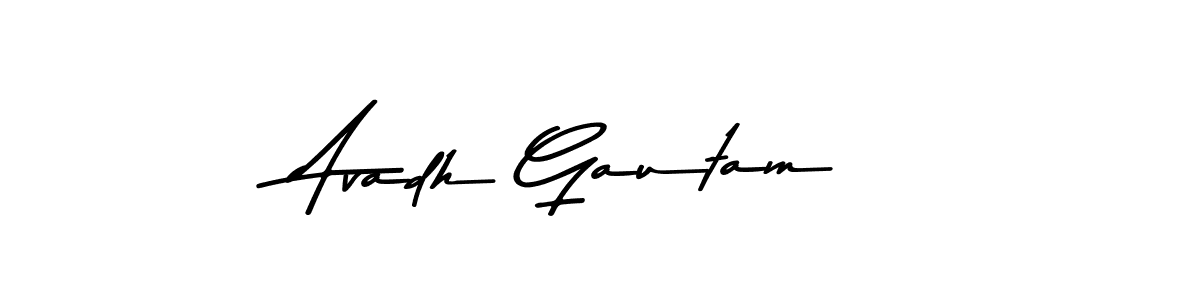 Avadh Gautam stylish signature style. Best Handwritten Sign (Asem Kandis PERSONAL USE) for my name. Handwritten Signature Collection Ideas for my name Avadh Gautam. Avadh Gautam signature style 9 images and pictures png