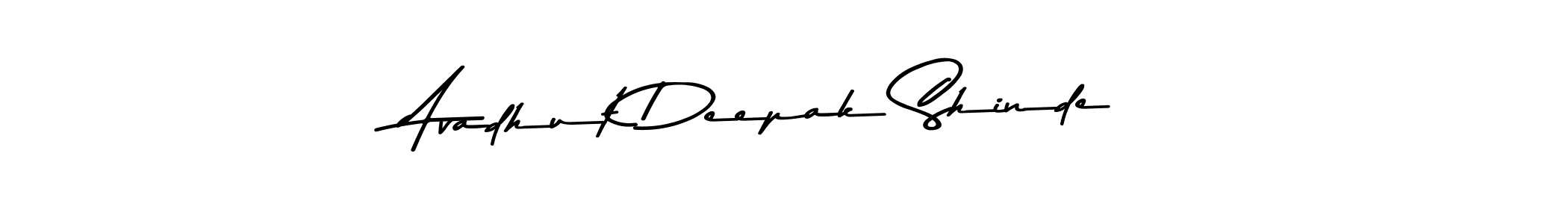 Design your own signature with our free online signature maker. With this signature software, you can create a handwritten (Asem Kandis PERSONAL USE) signature for name Avadhut Deepak Shinde. Avadhut Deepak Shinde signature style 9 images and pictures png